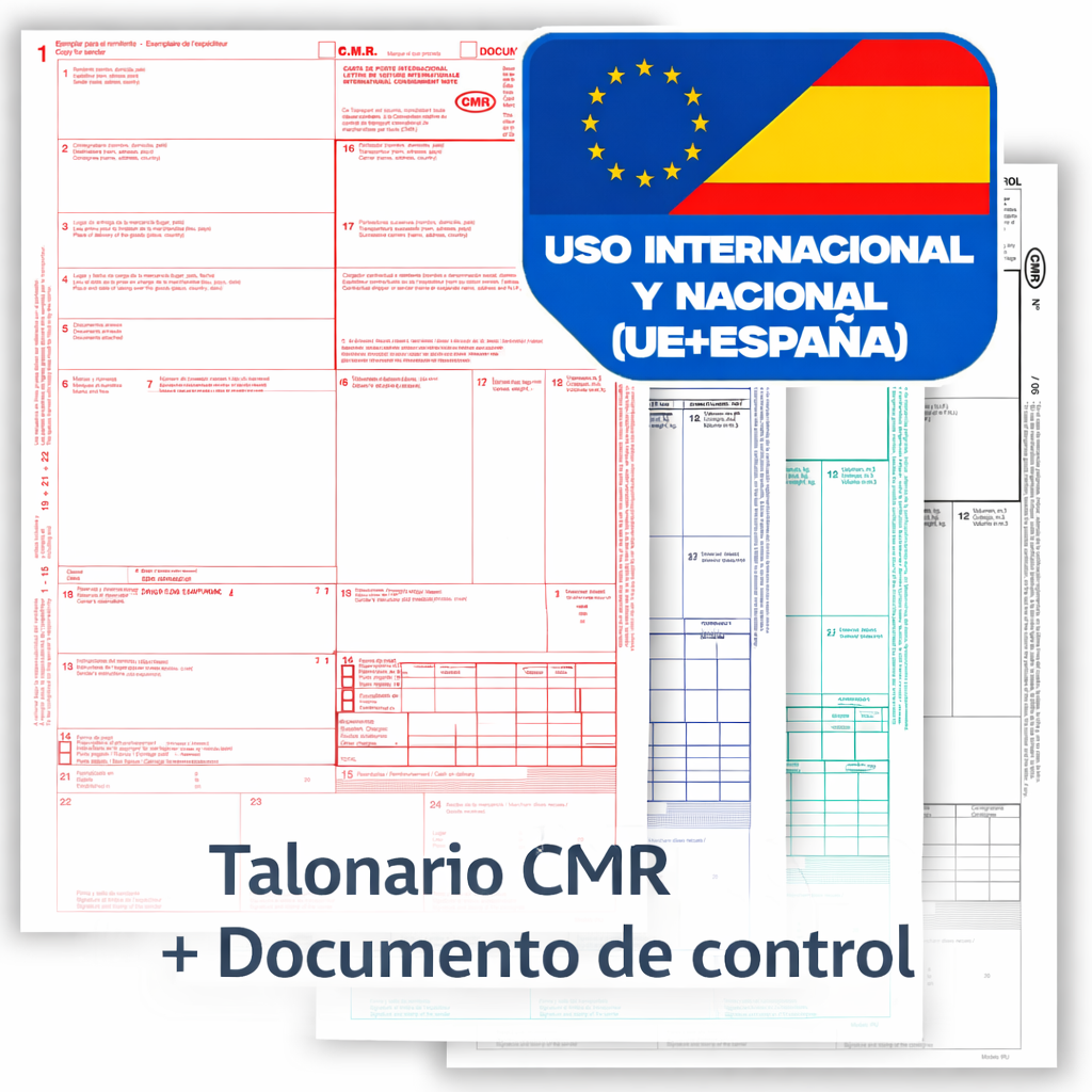 TALONARIOS CMR y DOC. CONTROL
