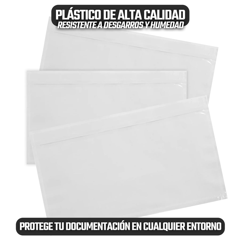 PACKING LIST TRANSPARENTE 180x140 - Sobres portadocumentos anónimos