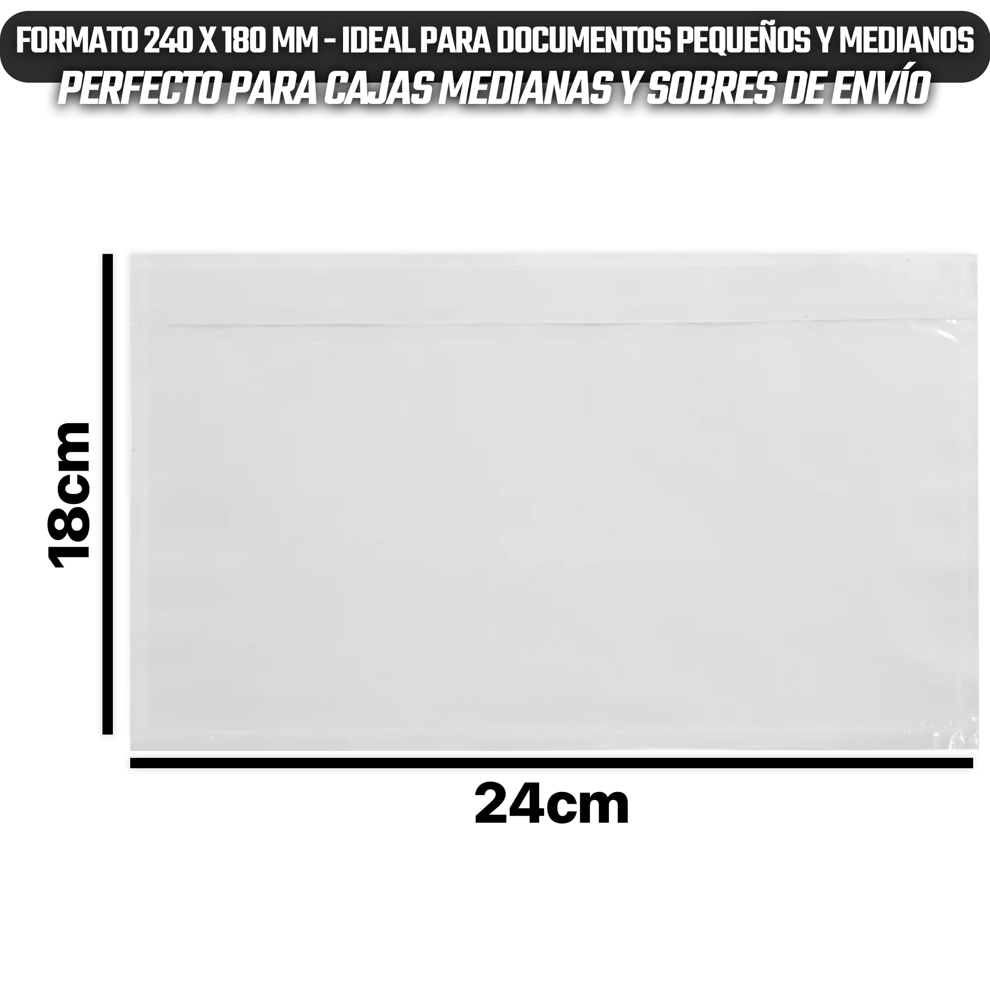 PACKING LIST TRANSPARENTE 240x180 - Sobres portadocumentos anónimos