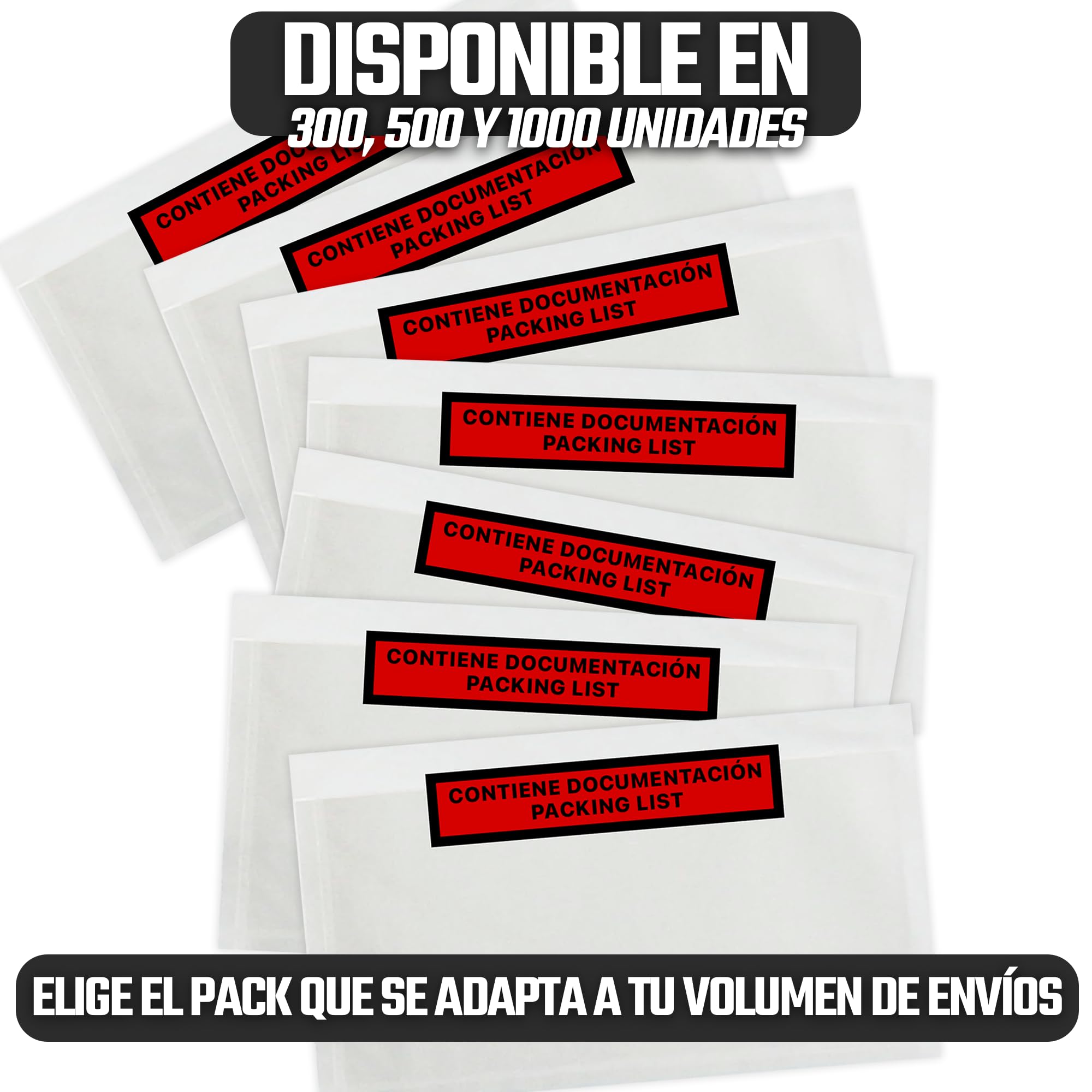 PACKING LIST 180x140 - Sobres portadocumentos
