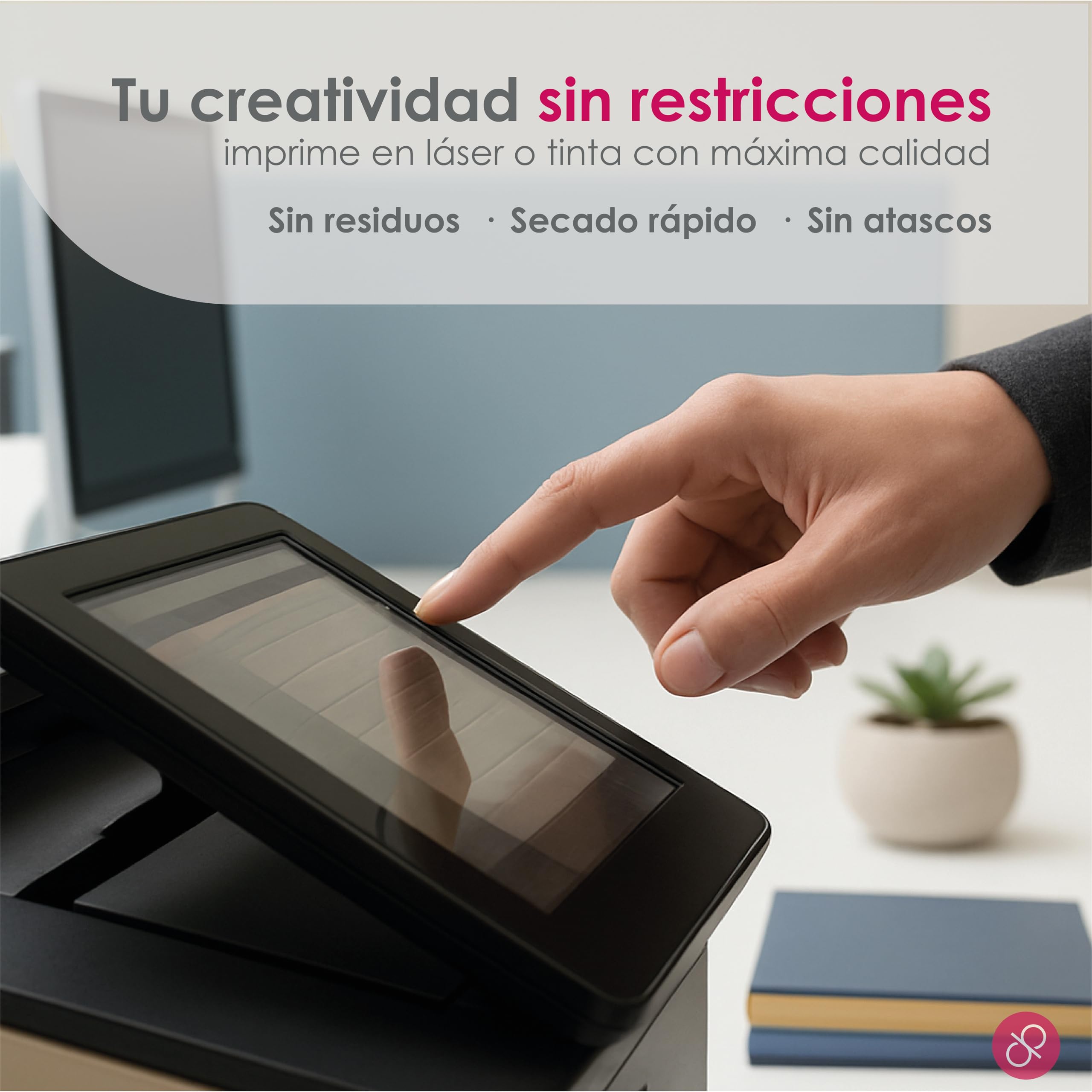 HOJA ADHESIVA A4 | 1 ETIQUETA por HOJA