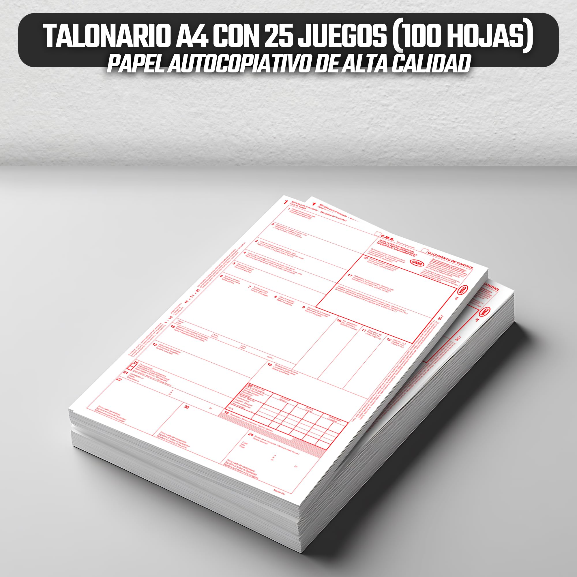 CMR Y DOCUMENTO DE CONTROL