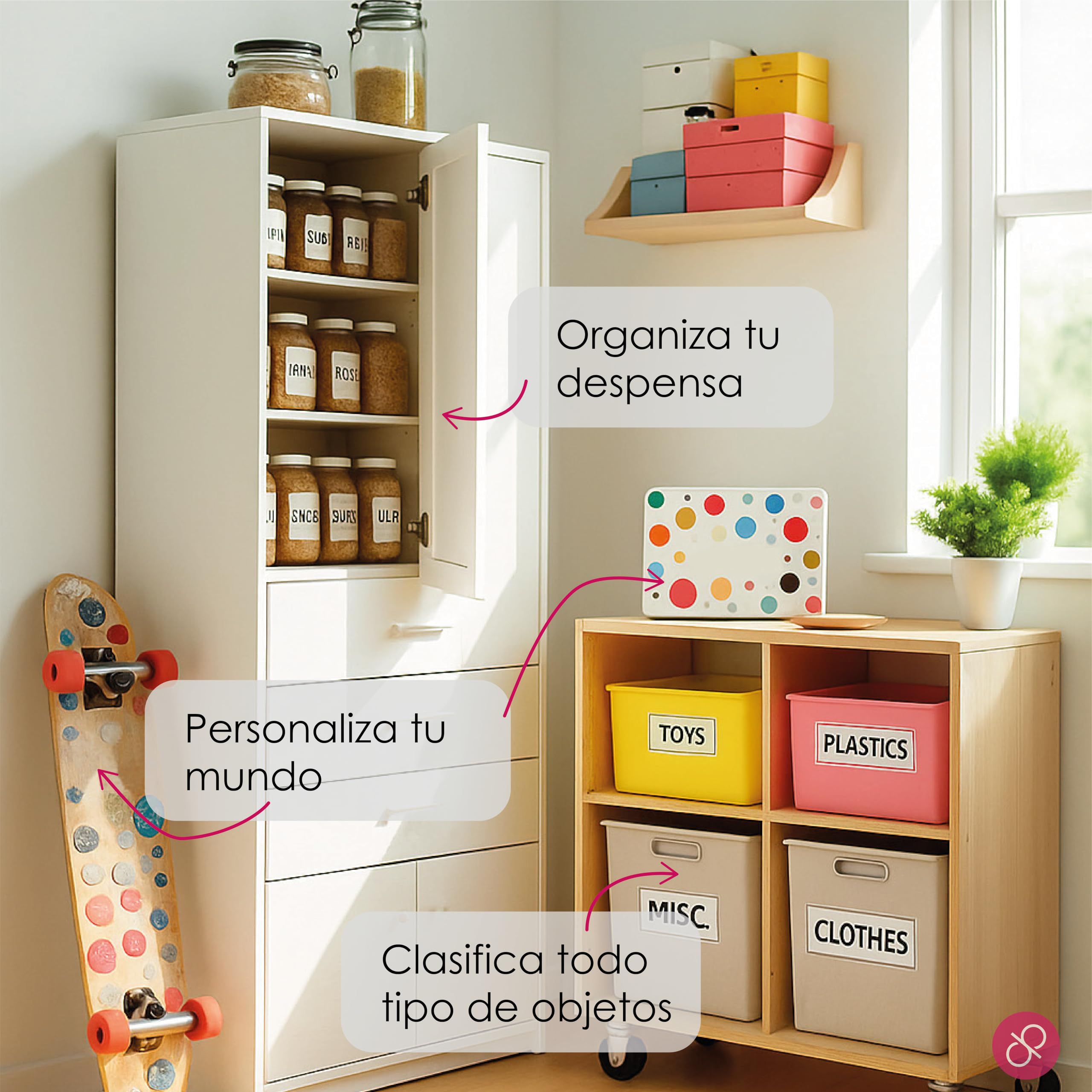 HOJA ADHESIVA A4 | 2 ETIQUETAS por HOJA